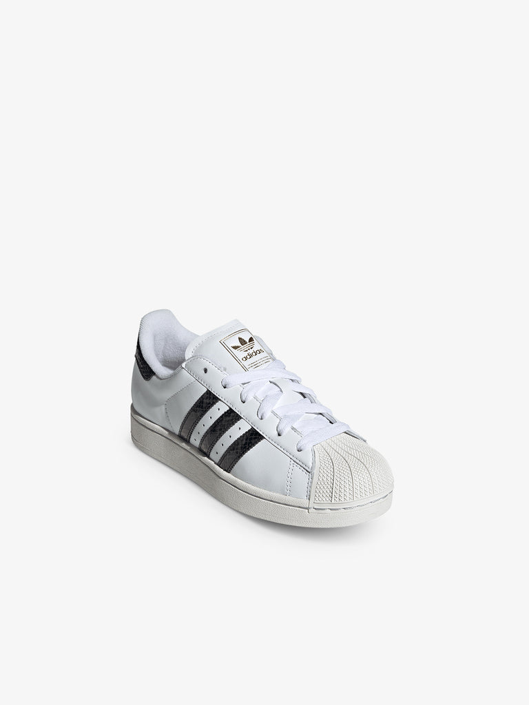 ADIDAS sneakers donna superstar 2 w JP8162 pelle bianco