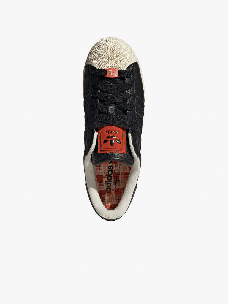 ADIDAS sneakers superstar 2 JQ3223 pelle nero