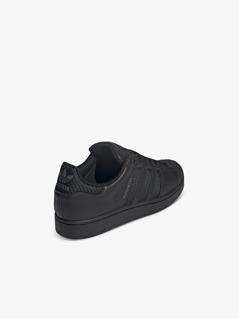 ADIDAS sneakers uomo superstar 2 JQ6344 pelle nero