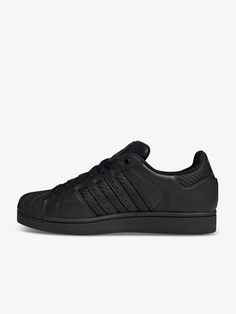 ADIDAS sneakers uomo superstar 2 JQ6344 pelle nero