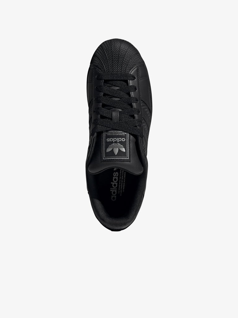 ADIDAS sneakers uomo superstar 2 JQ6344 pelle nero
