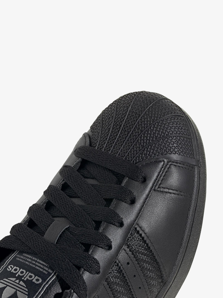 ADIDAS sneakers uomo superstar 2 JQ6344 pelle nero