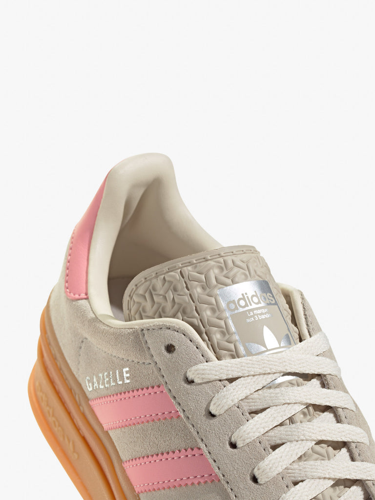 ADIDAS Sneakers Donna JQ7409 gazelle bold Suede Beige
