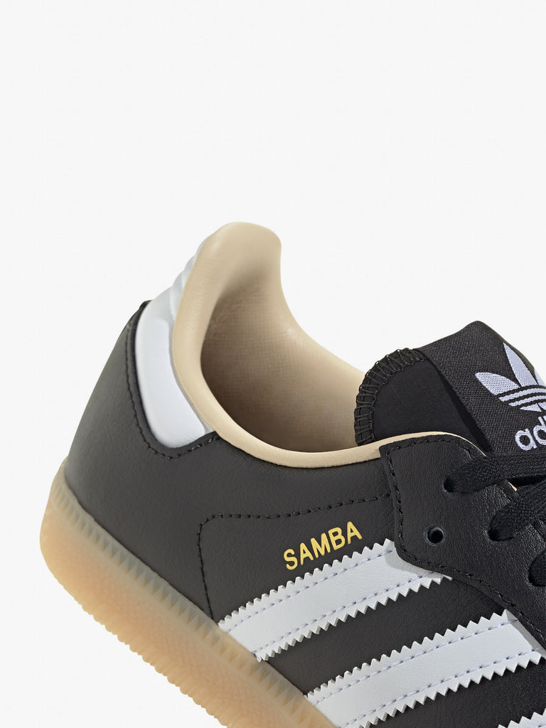 ADIDAS sneakers donna samba og j JQ8555 pelle nero