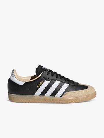 ADIDAS sneakers donna samba og j JQ8555 pelle nero