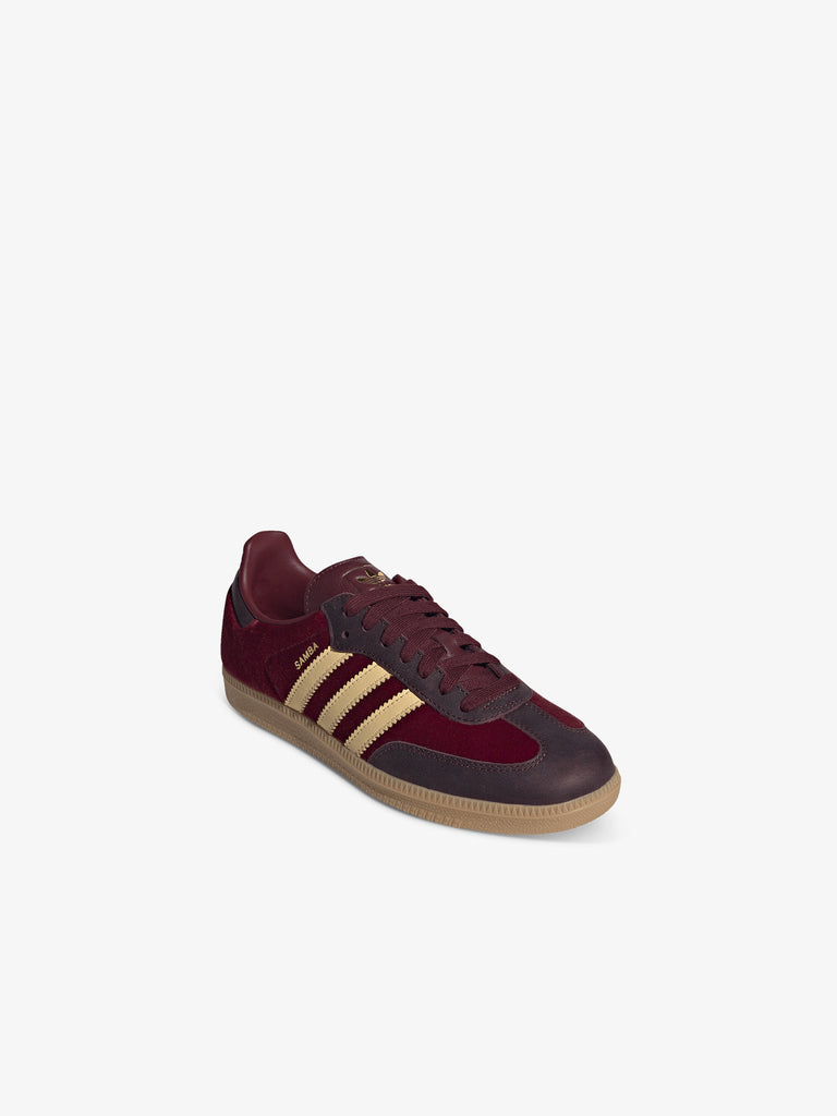ADIDAS sneakers JS1394 donna samba og w pelle bordeaux