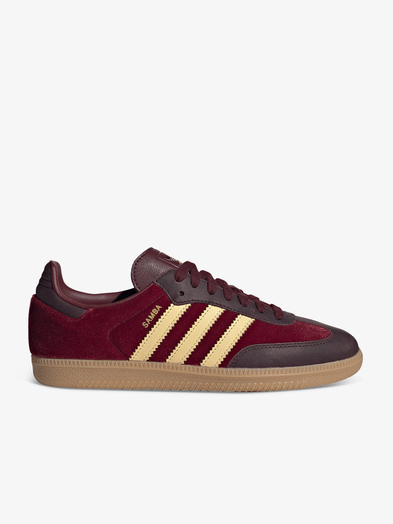ADIDAS sneakers JS1394 donna samba og w pelle bordeaux