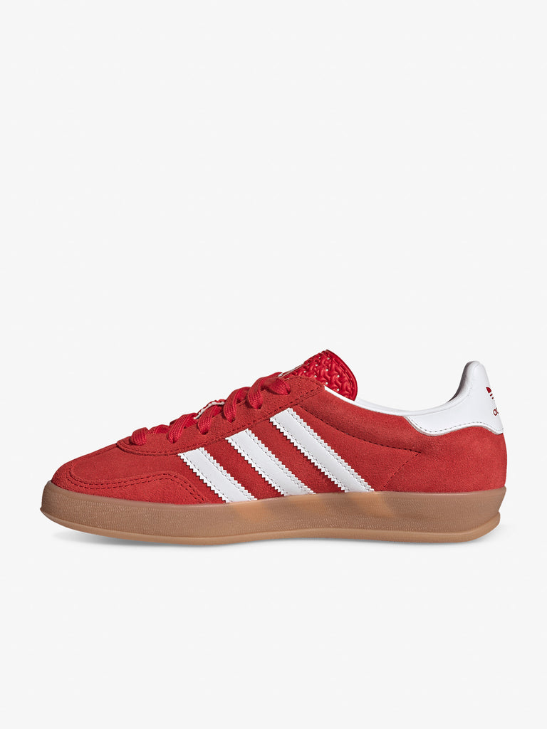 ADIDAS sneakers donna gazelle indoor j JS3801 suede rosso