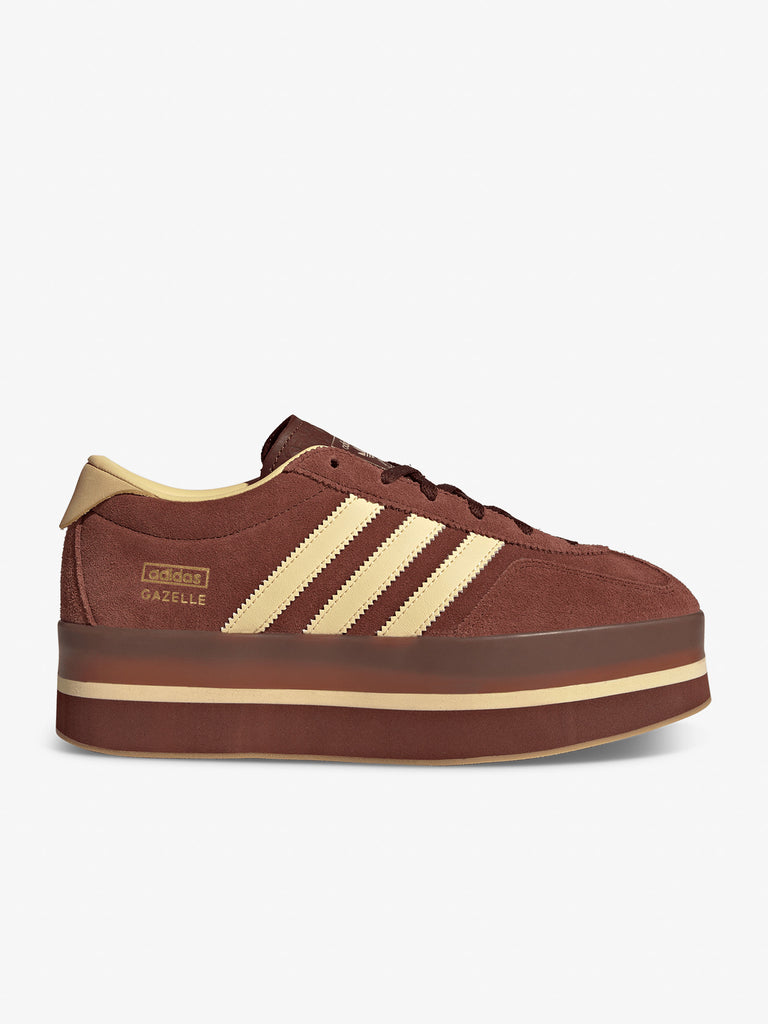 ADIDAS sneakers donna gazelle stack JS3928 suede marrone