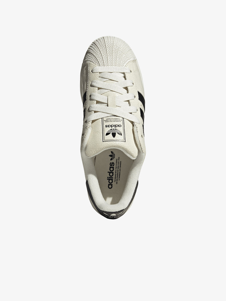 ADIDAS sneakers uomo superstar 2 w JS4013 pelle bianco