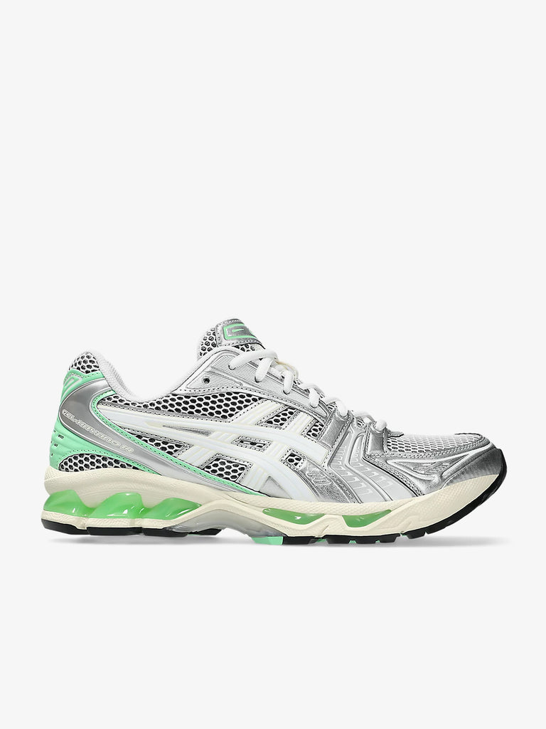 ASICS sneakers uomo gel-kayano 14 1203A740-102 pelle bianco
