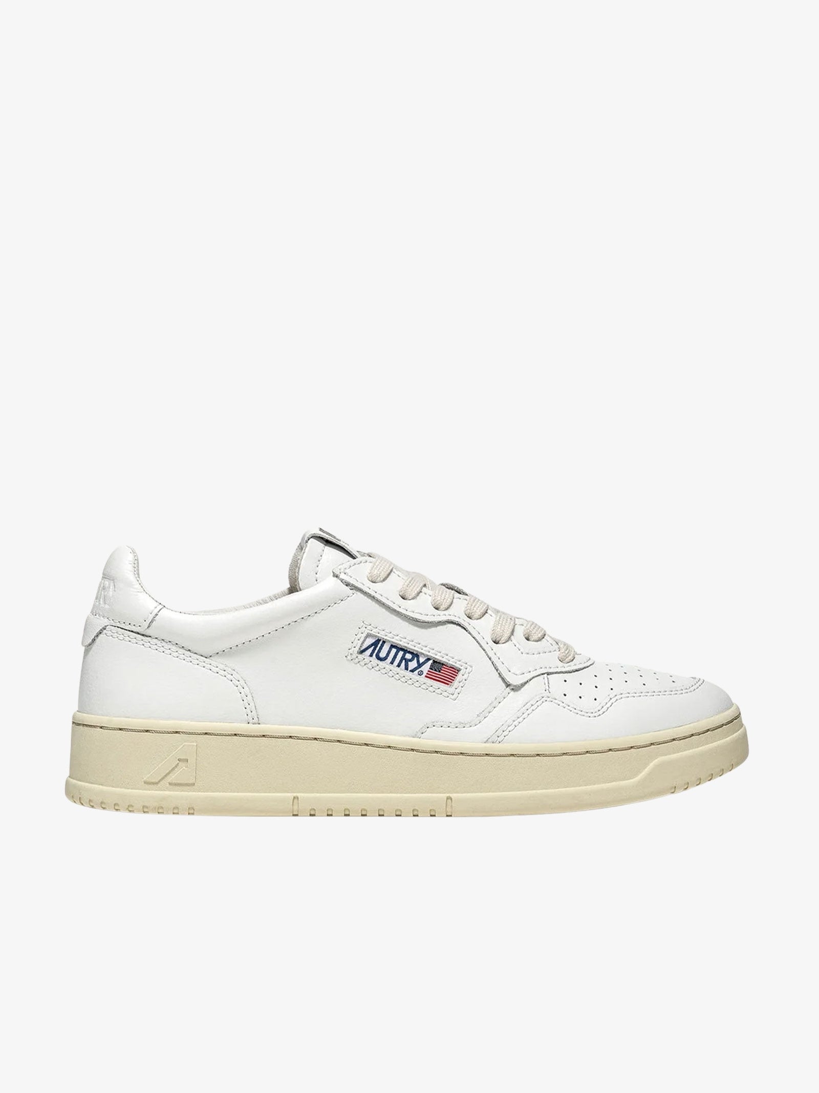 AUTRY Sneakers Medalist Low AULW donna pelle bianco