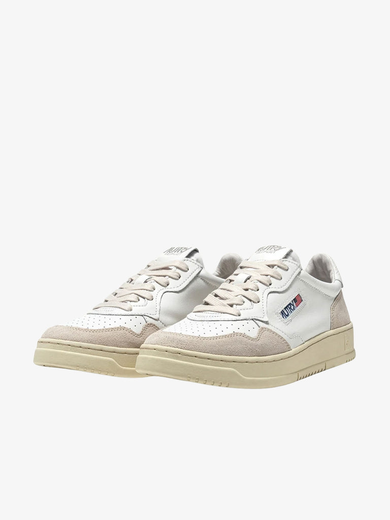 AUTRY Sneakers Medalist Low AULW donna pelle bianco