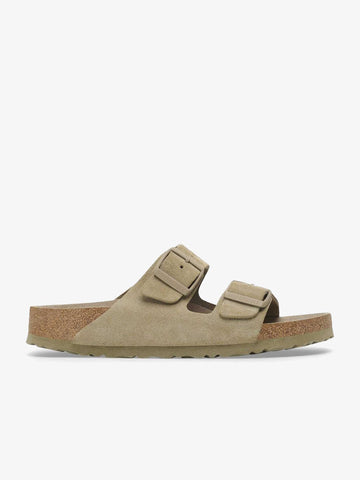 BIRKENSTOCK Ciabatte Arizona SFB faded 1019088 uomo pelle verde