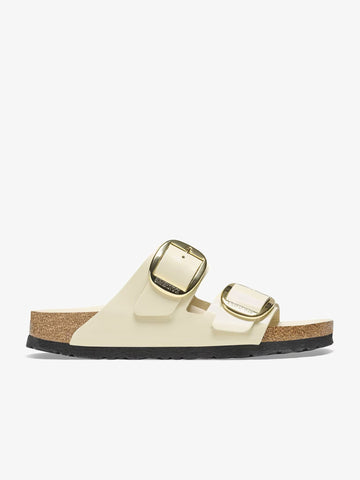 BIRKENSTOCK Ciabatte arizona big buckle pelle beige