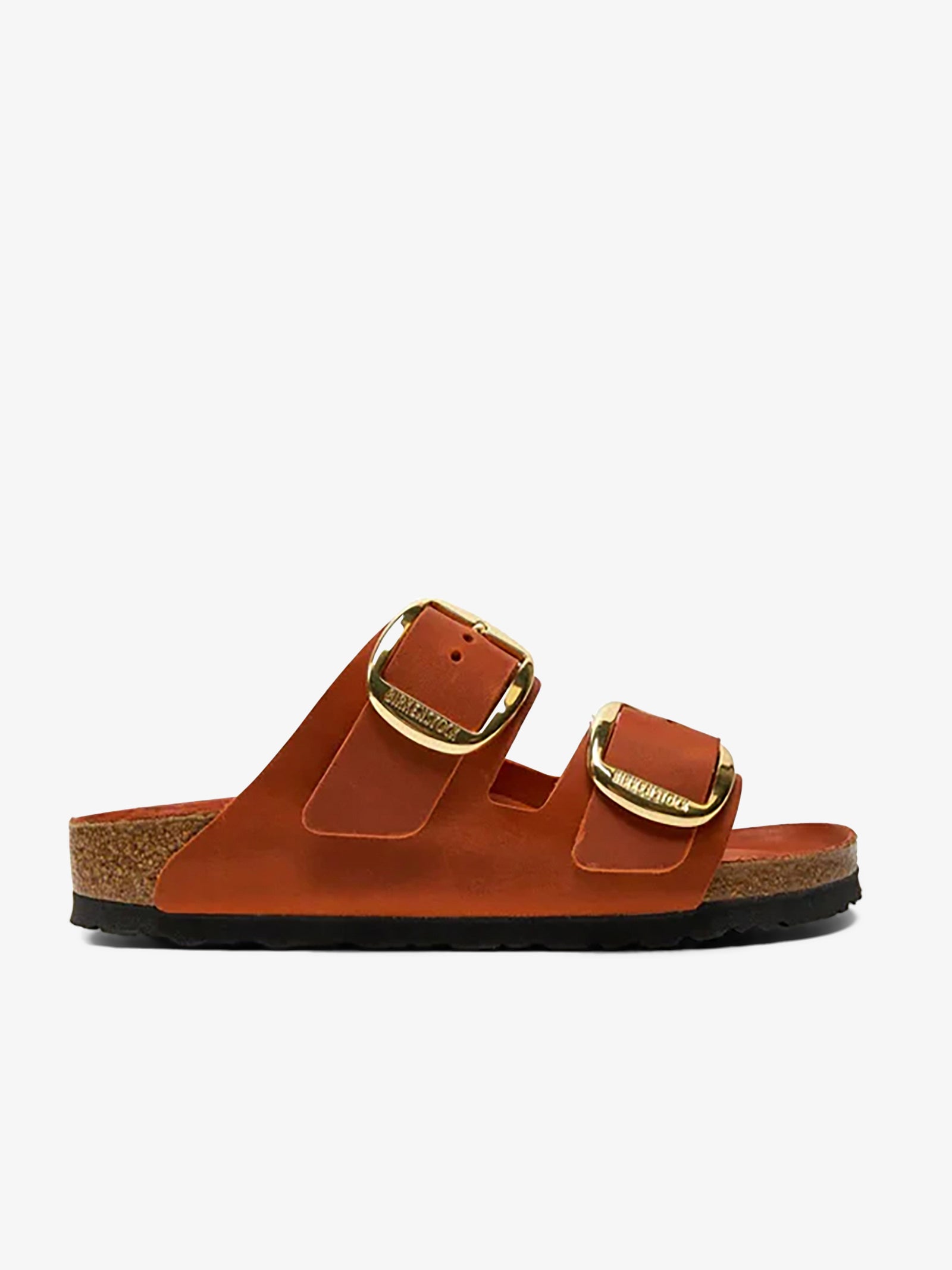 BIRKENSTOCK Ciabatte arizona big buckle 1026661 donna pelle arancione