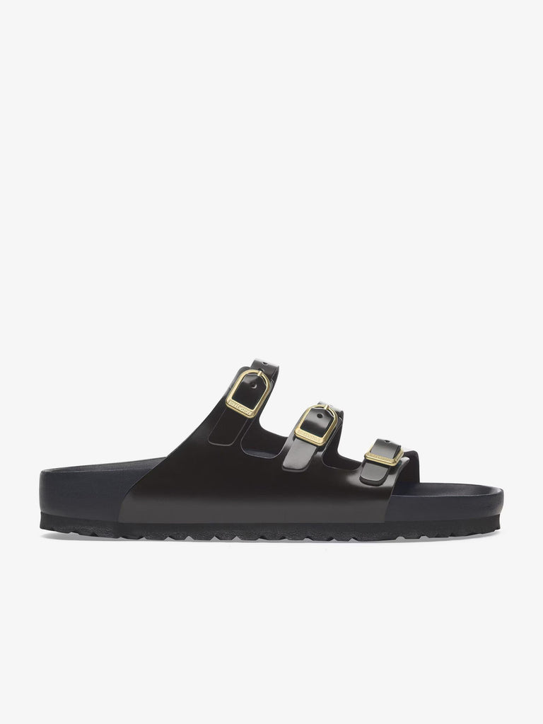 BIRKENSTOCK Ciabatte florida fresh exquisite pelle nero