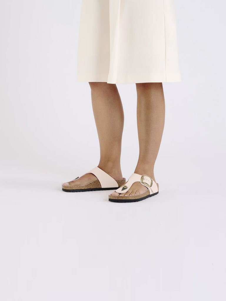 BIRKENSTOCK Ciabatte gizeh big buckle pelle rosa