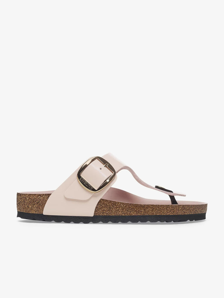 BIRKENSTOCK Ciabatte gizeh big buckle pelle rosa