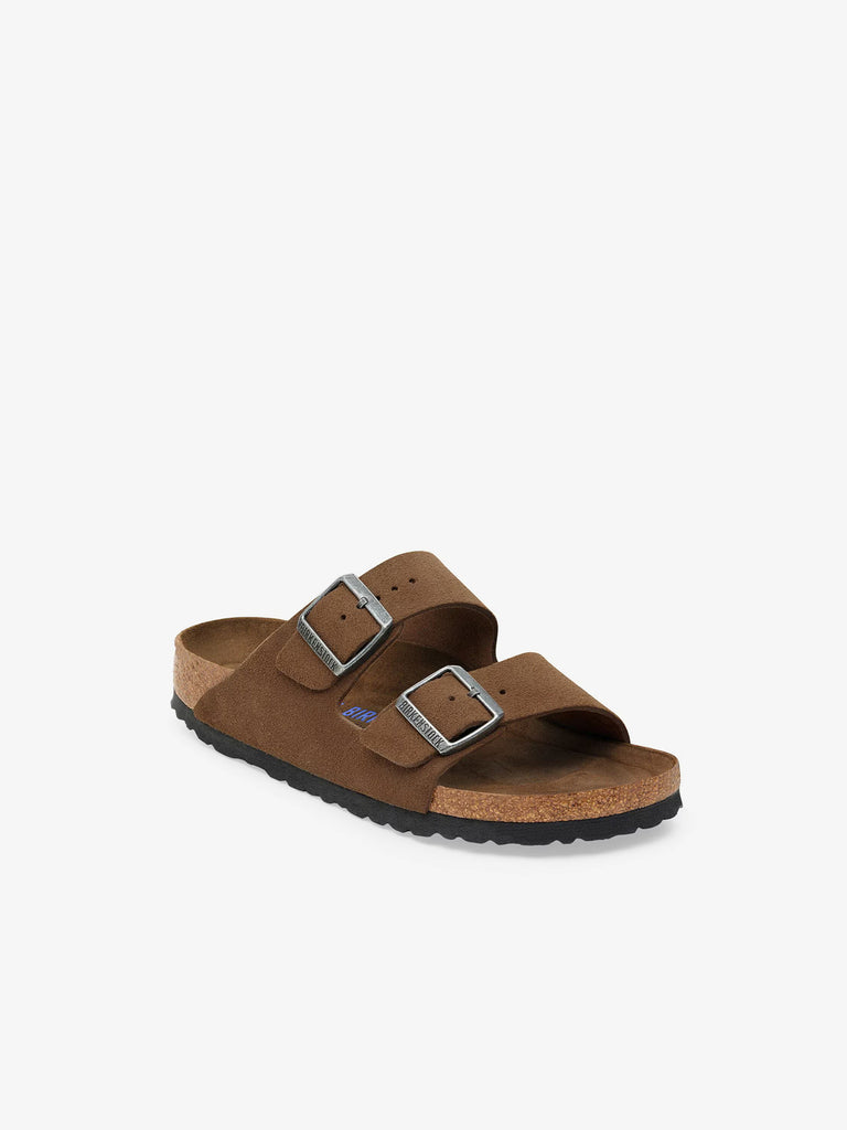 BIRKENSTOCK ciabatte uomo arizona sfb pelle beige