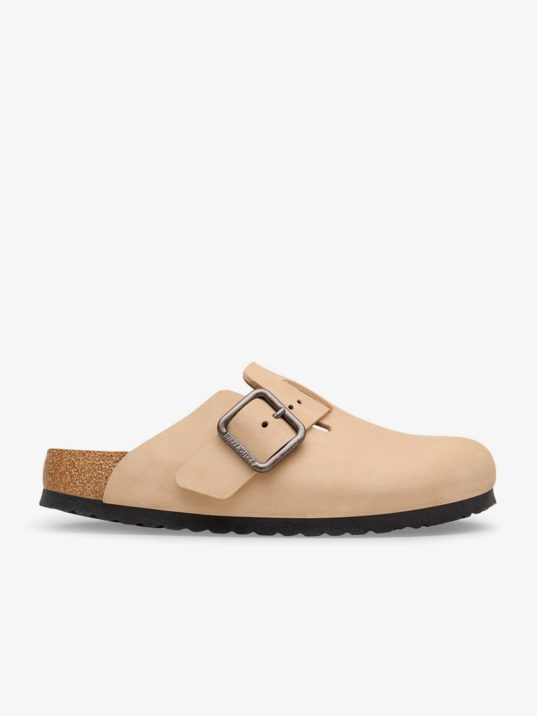 BIRKENSTOCK Boston　38　　24.5 BIRKENSTOCK Boston slippers 60463 brown leather