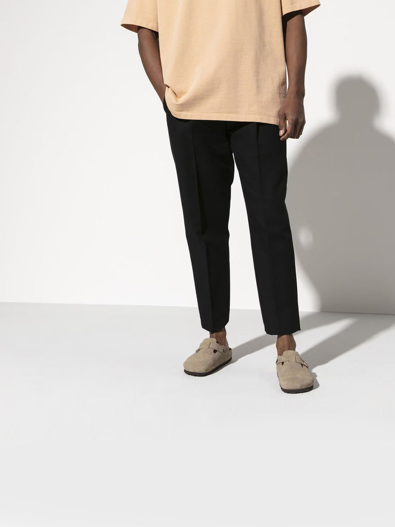 BIRKENSTOCK Ciabatte boston sfb pelle beige