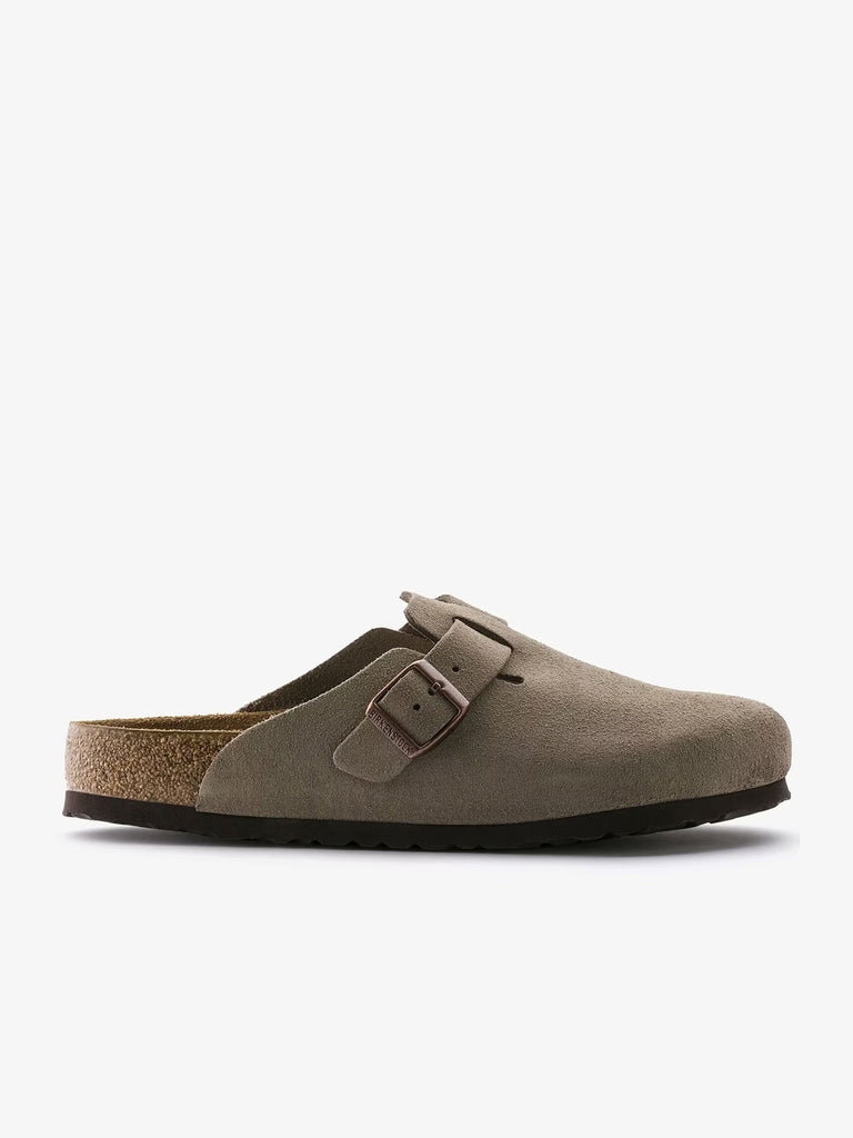 BIRKENSTOCK Ciabatte boston sfb pelle beige
