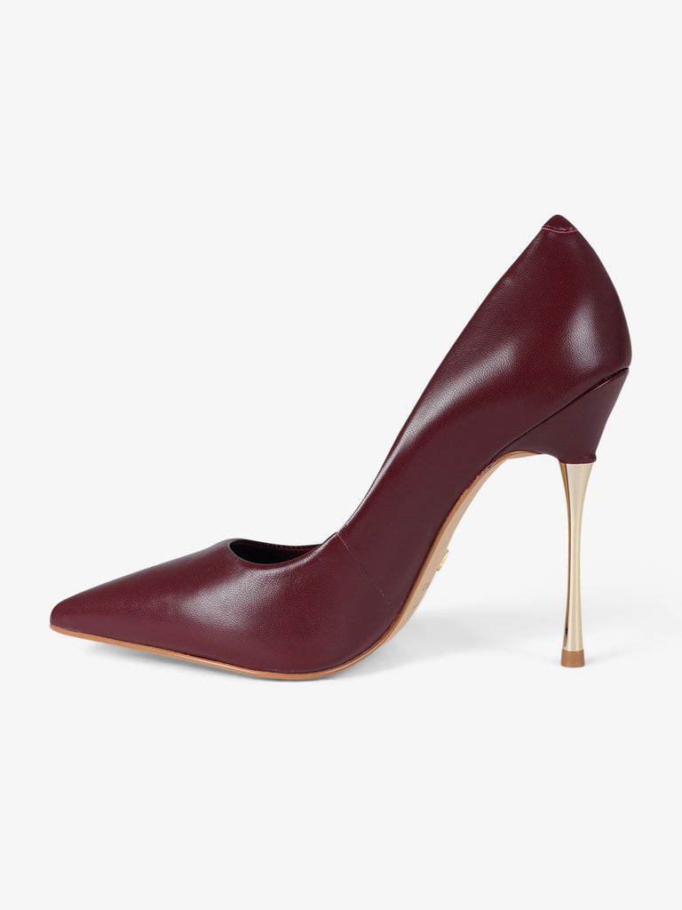 CARRANO Décolleté 143101C donna in pelle nera tacco a spillo
