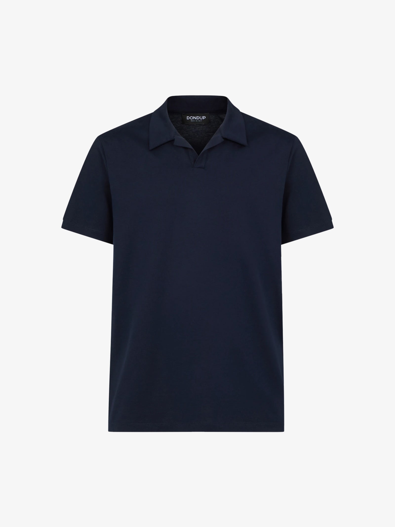 DONDUP Polo in jersey US330 JF0271U XXX DU uomo cotone blu