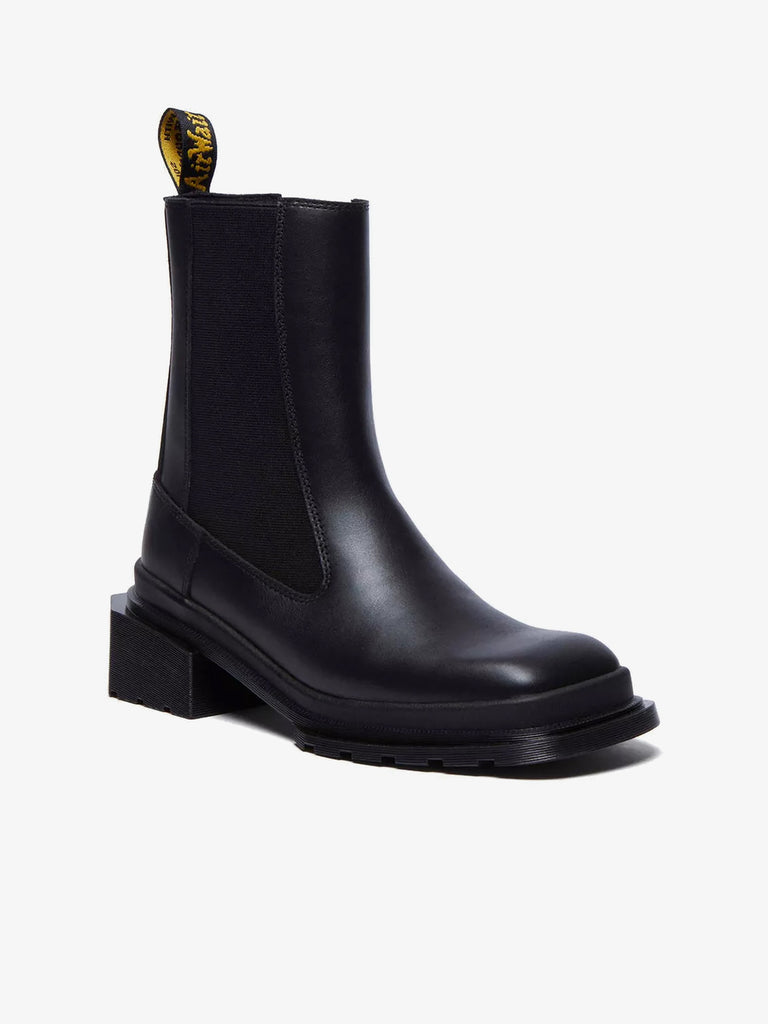 DR. MARTENS Stivaletti Chelsea Maybole con punta quadrata 32069001 donna pelle nero