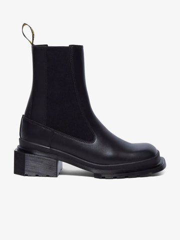 DR. MARTENS Stivaletti Chelsea Maybole con punta quadrata 32069001 donna pelle nero