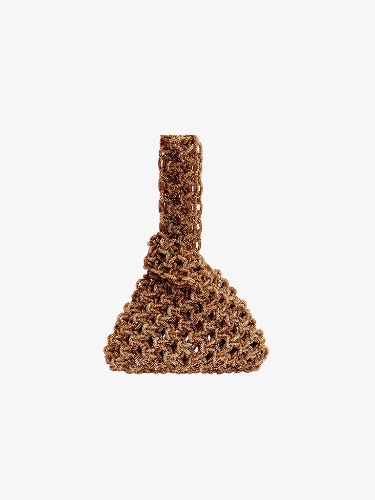 HIBOURAMA borsa a mano donna niky gioiello con nodo