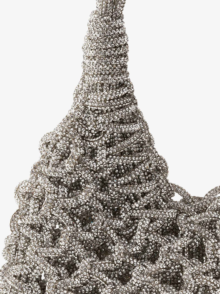 HIBOURAMA borsa a spalla donna vannifique gioiello con cristalli