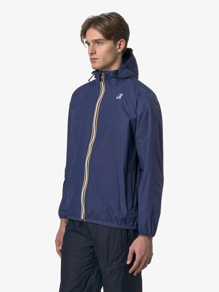 K-WAY giubbotti le vrai 4.0 claude uomo blu nylon