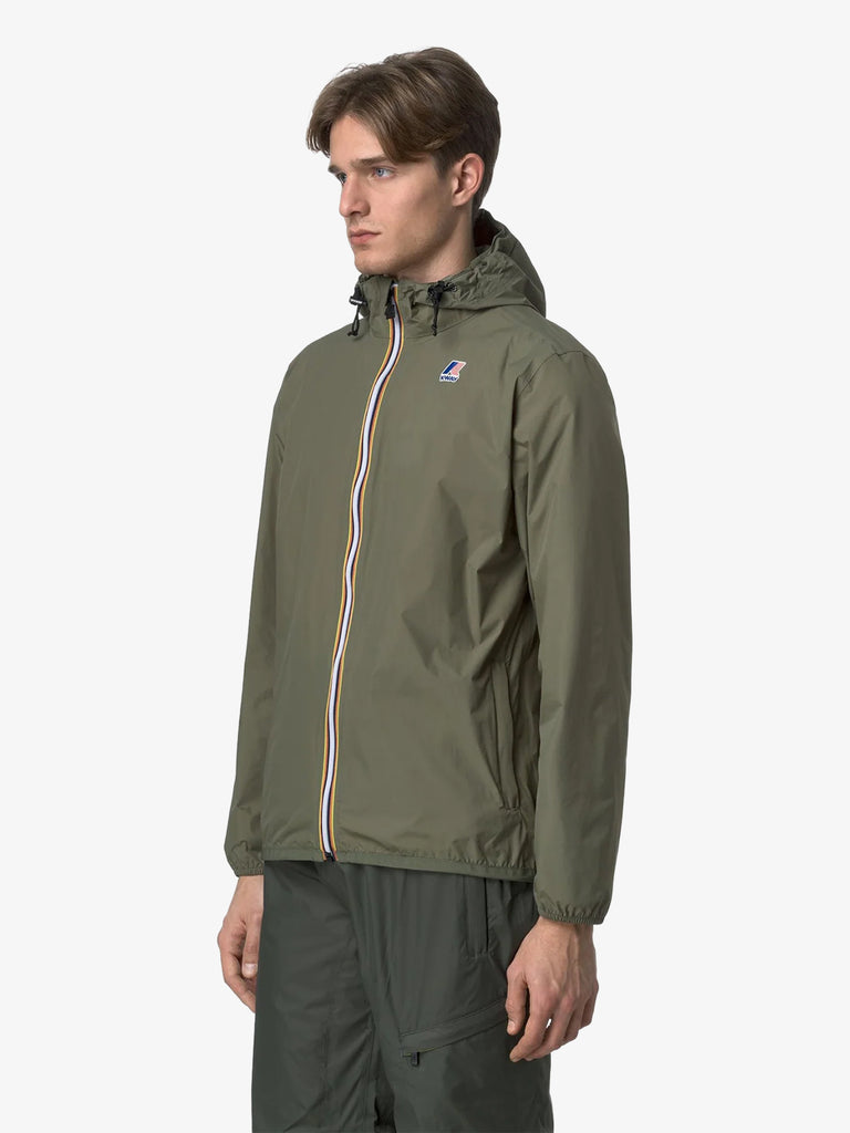 K-WAY giubbotti le vrai 4.0 claude uomo verde nylon