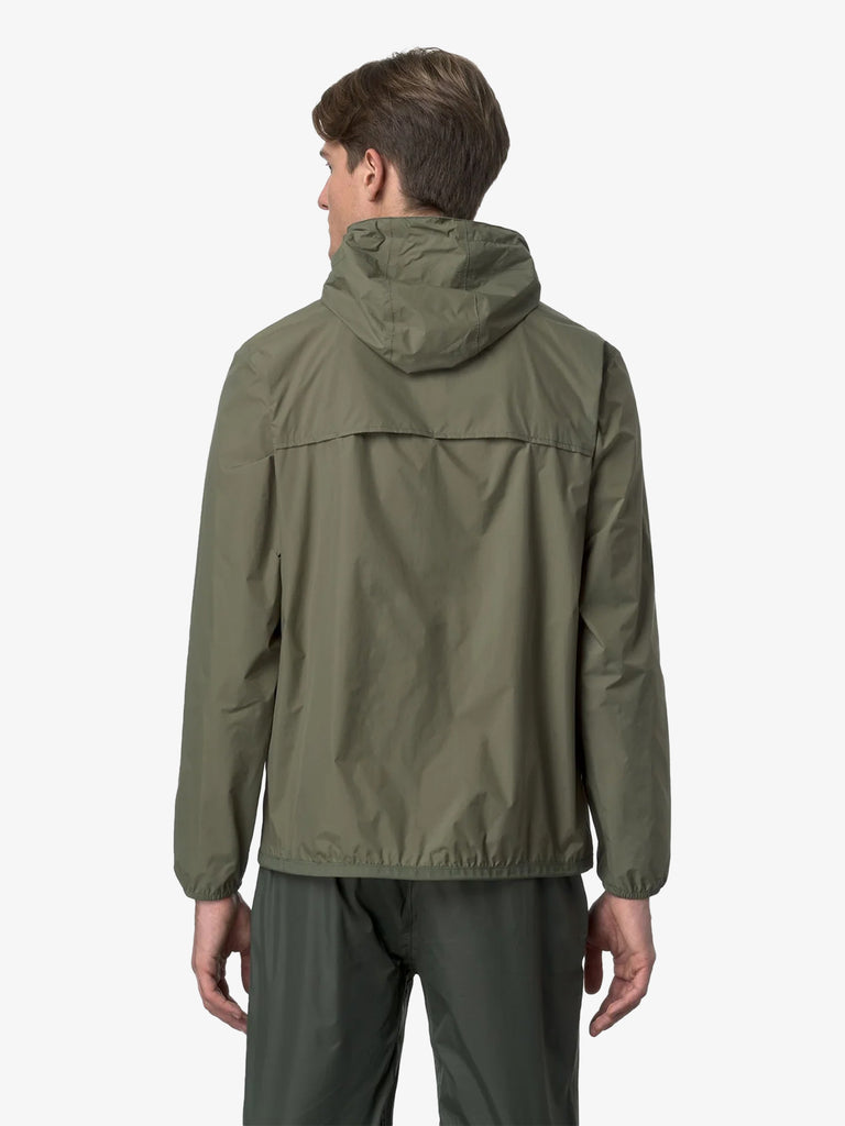 K-WAY giubbotti le vrai 4.0 claude uomo verde nylon