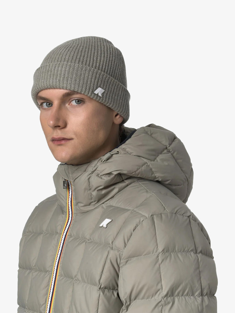 K-WAY Cappello Brice in lana merino K2132HW uomo verde