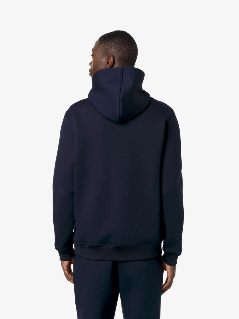 K-WAY Felpa con cappuccio Rainer Spacer K2141DW uomo blu