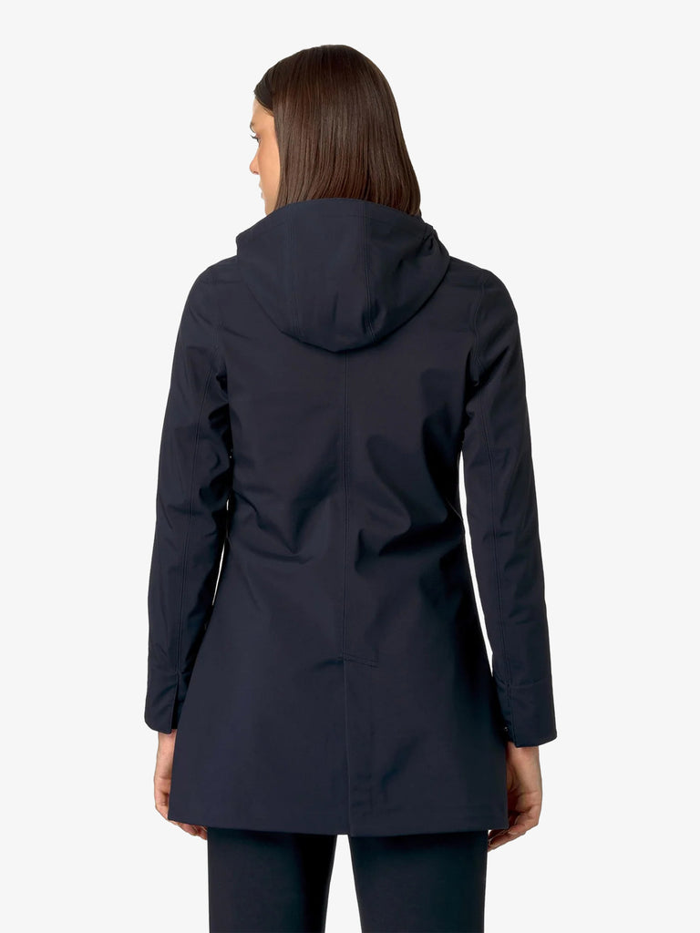 K-WAY Giubbotto Mathy Bonded Jersey K2148BW donna blu