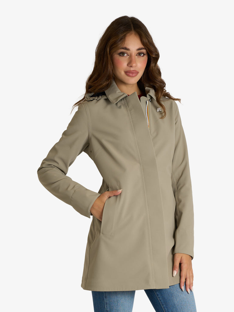 K-WAY giubbotto mathy bonded donna verde