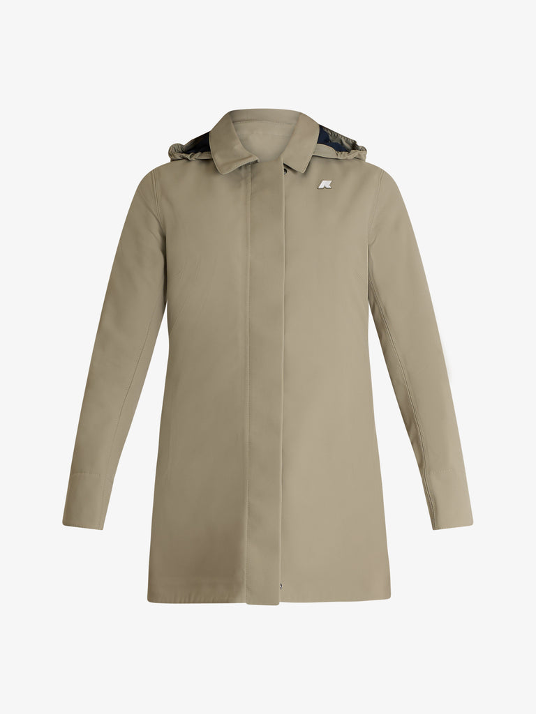 K-WAY giubbotto mathy bonded donna verde