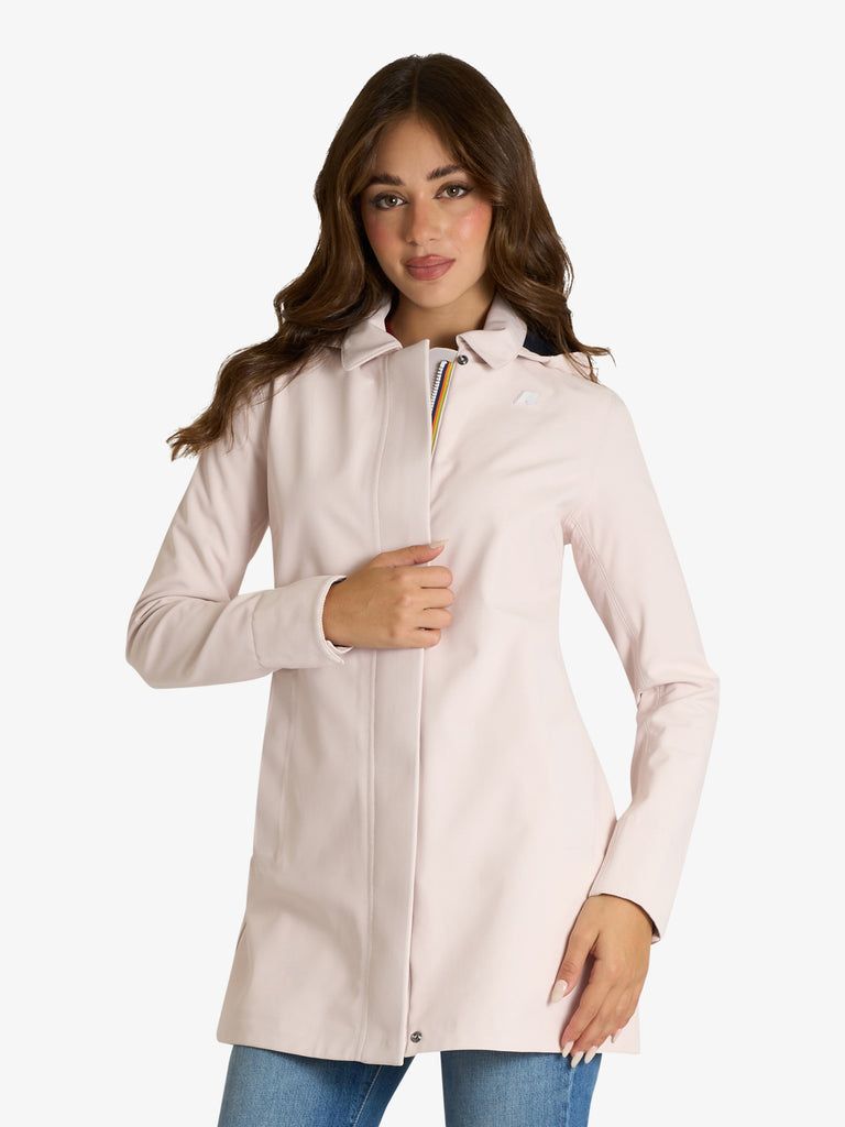 K-WAY giubbotto mathy bonded donna rosa
