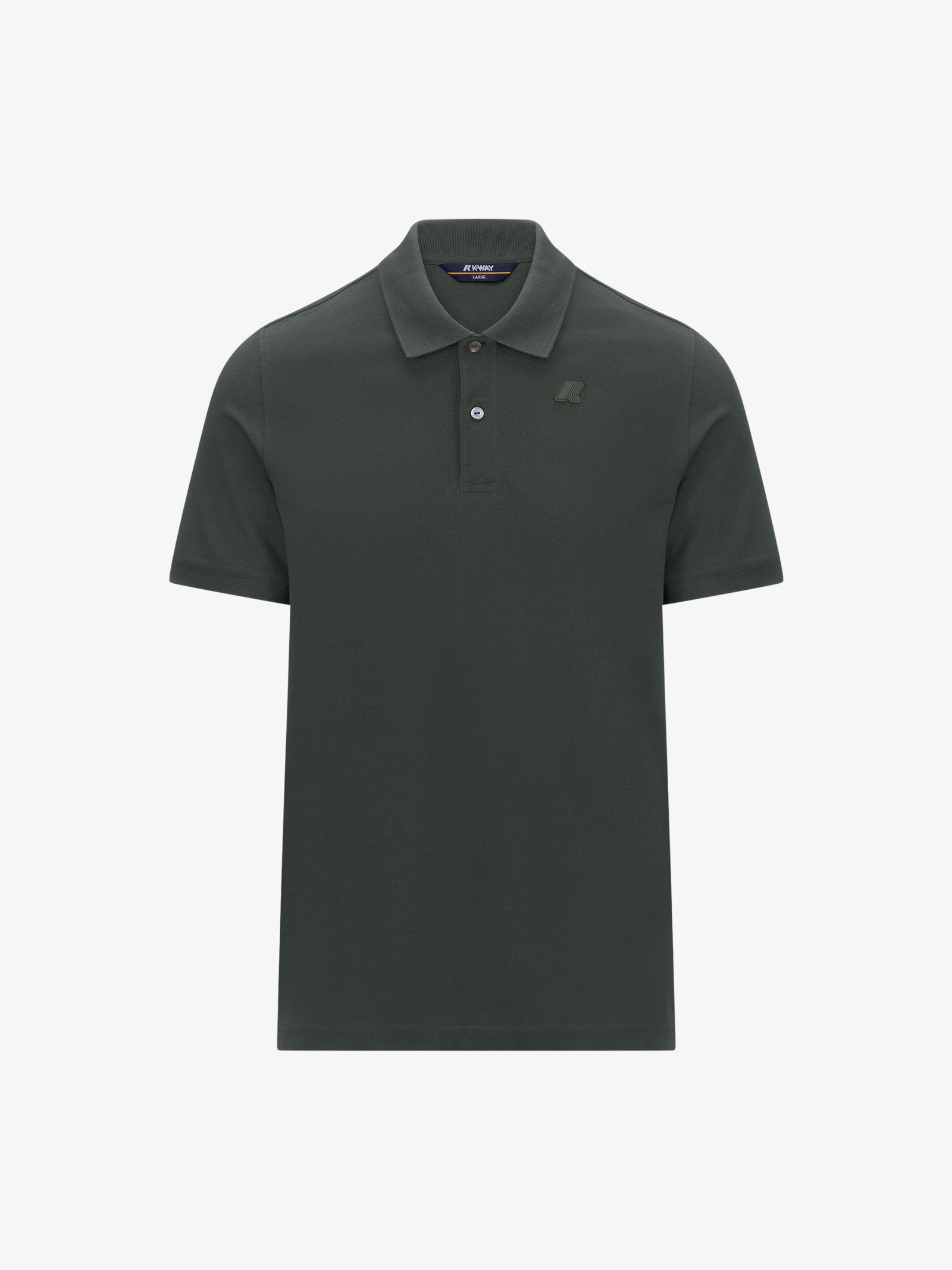 K-WAY Polo Amedee K5127BW uomo cotone verde