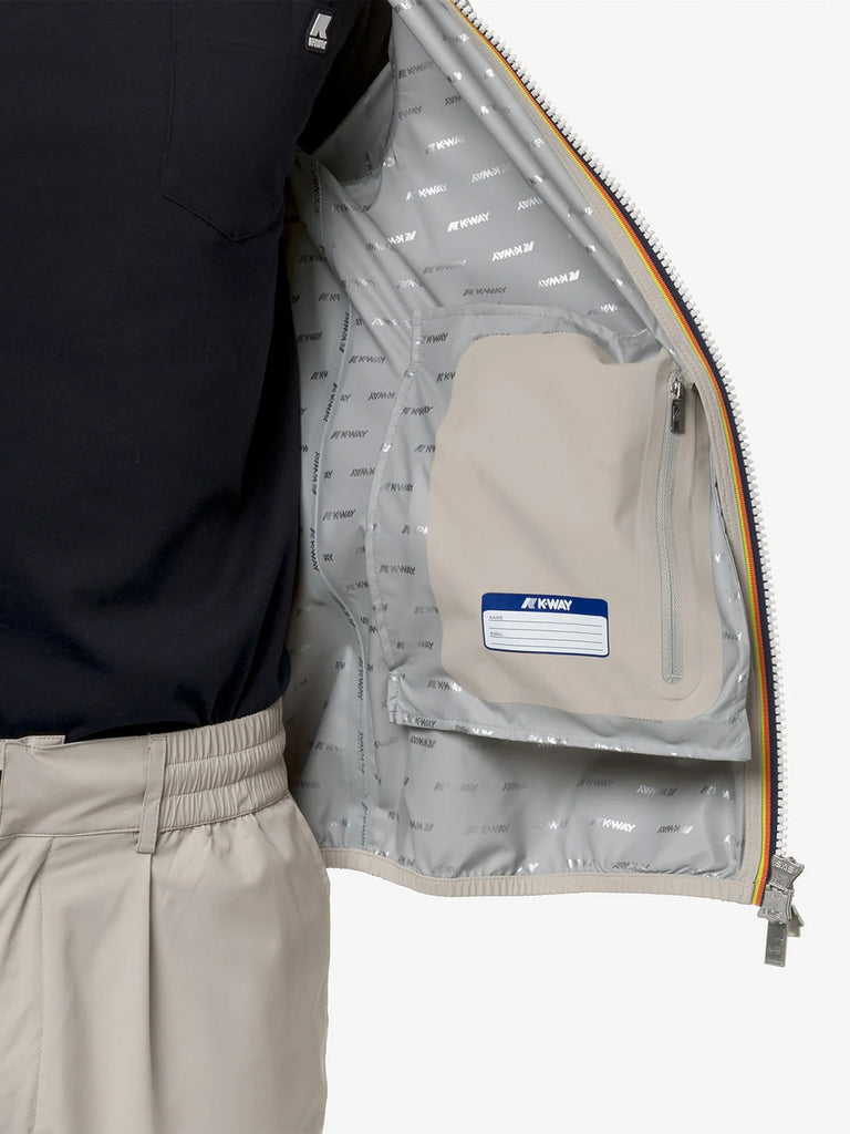 K-WAY Giubbotti JACK STRETCH DOT K5127QW Uomo Beige
