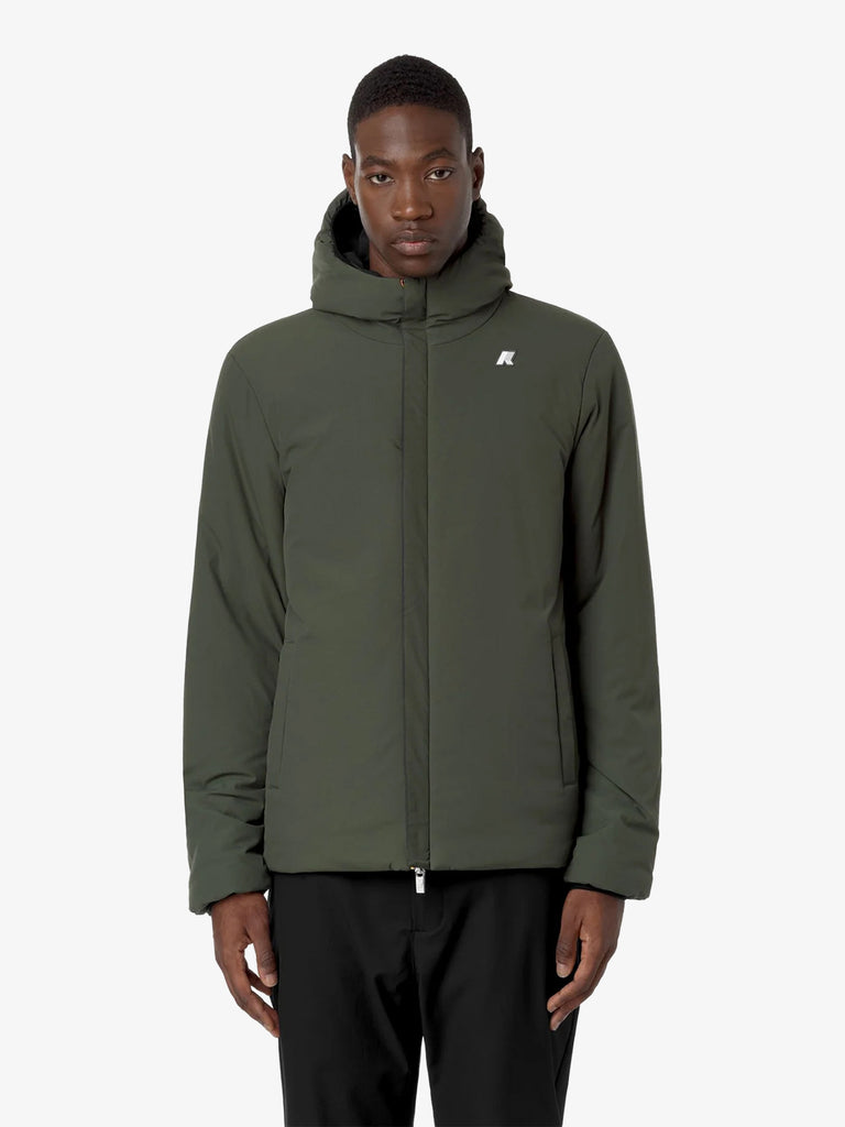 K-WAY Giubbotto Jack Reversible K6128VW uomo nero