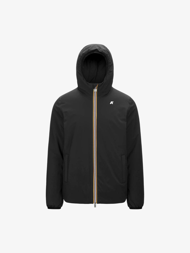 K-WAY Giubbotto Jack Reversible K6128VW uomo nero