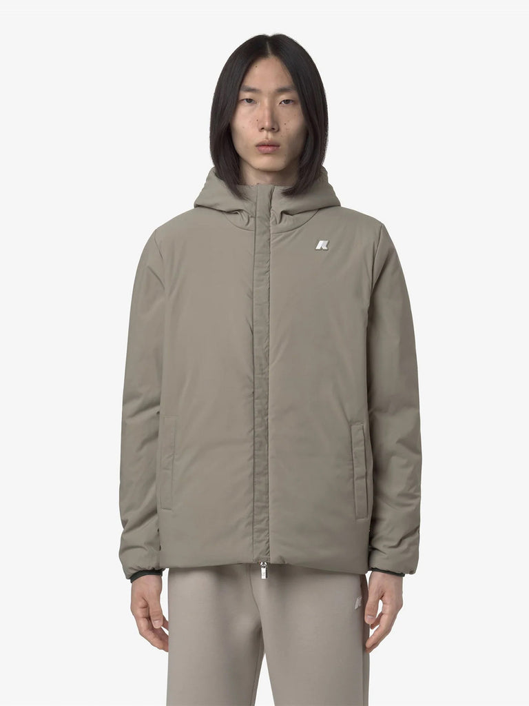 K-WAY giubbotto jack st warm double uomo verde