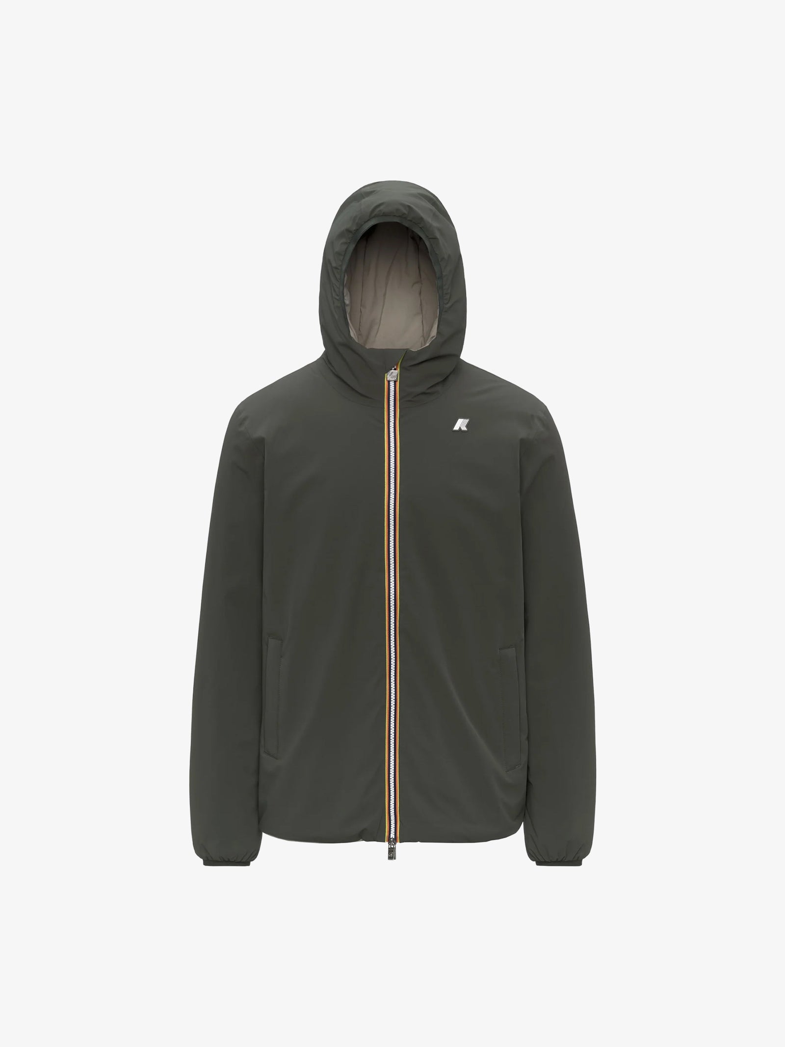 K-WAY ブラック ナイロンジャケット L Comme des Garçons Play - K-Way Hoodie Full Zip Black – STRØM