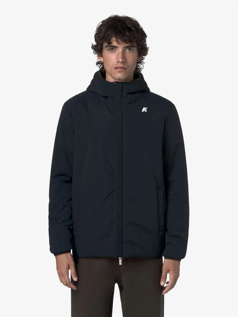 K-WAY giubbotto jack st warm double uomo verde