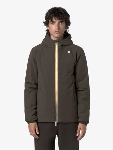 K-WAY giubbotto jack st warm double uomo verde